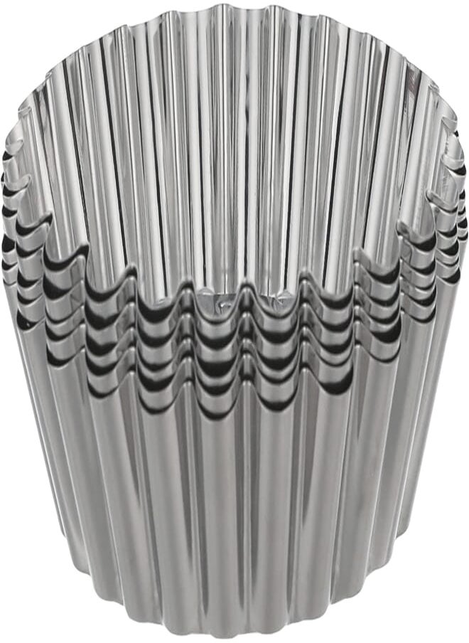 PEDRINI PEDRINI Gadget Cake Cutter, Stainless Steel, Silver, 6 units 