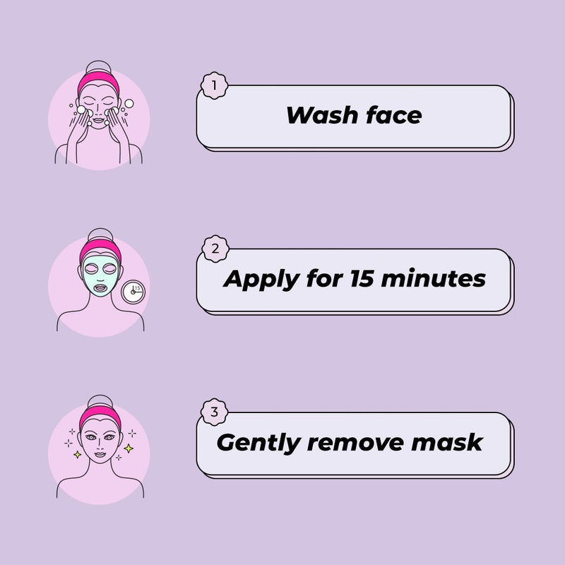 Vitamasques Korean Collagen Face Mask - Hydrating & Moisturizing Korean Sheet Mask with Lychee & Hyaluronic Acid â€“ Vegan Facial Skincare for Firming, Plumping & Skin Care - 7 Pack - Image 4