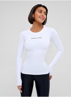 Bona Fide Bona Fide Compression Shirts for Women – Long/Short Sleeve Women’s Workout Crop Top - Designed for Gym, Workout and Running  - Image 4