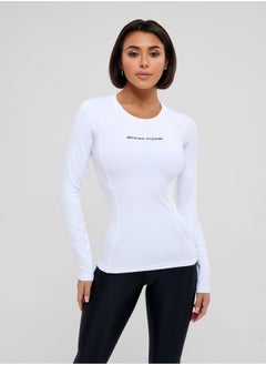 Rashguard Round Juicy White