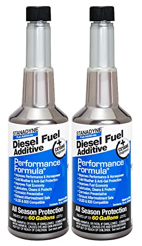 Stanadyne Performance Formula Diesel Fuel Additive  Pack of 2 Pint Bottles  Part  38565