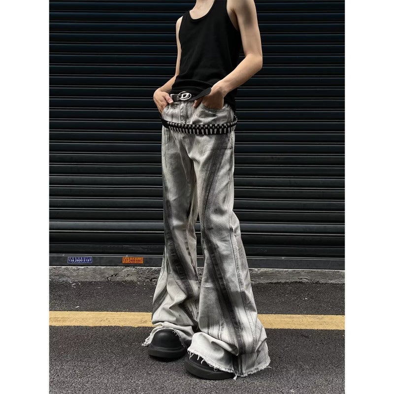 Unisex Classic Denim Jeans Loose Fit Daily Outdoor Wear - Image 2