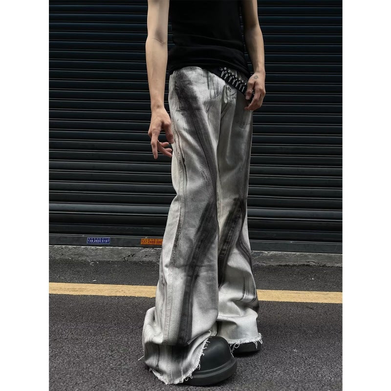 Unisex Classic Denim Jeans Loose Fit Daily Outdoor Wear - Image 5