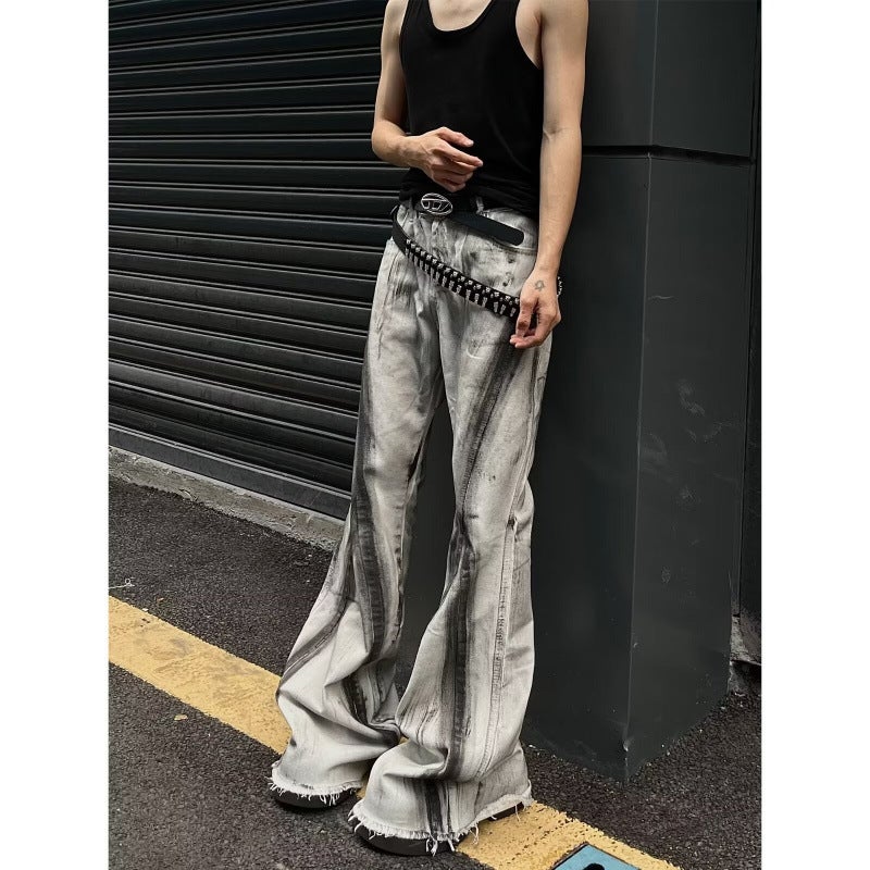 Unisex Classic Denim Jeans Loose Fit Daily Outdoor Wear - Image 3