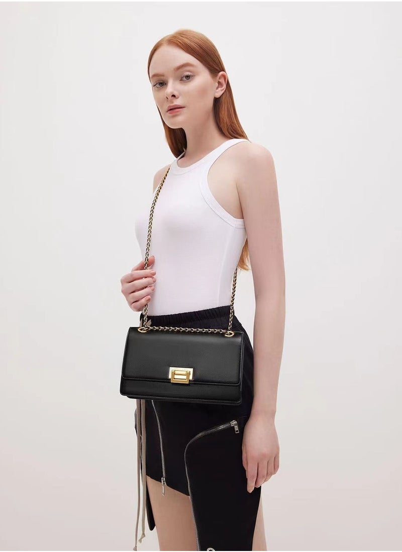 Charles & Keith - Charles & Keith Chain Small Square Bag Shoulder Bag Crossbody Bag - Image 1