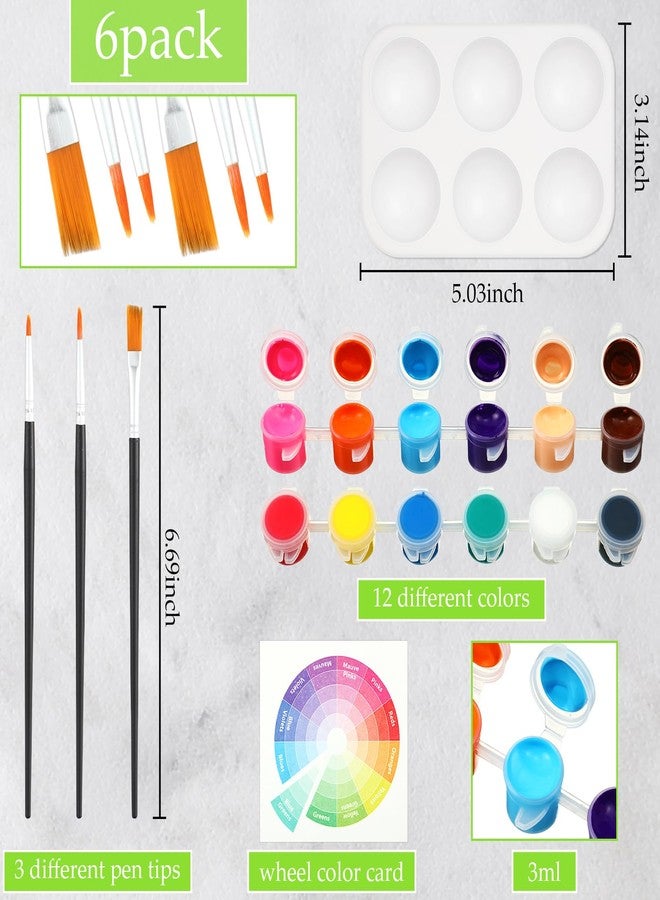 Dinifee 6 Pack Canvas Painting Kit Pre Drawn Afro Queen Cotton Canvas 8 x 10 Inch Stretched Paint and Sip Set for Adults Party Date Night(Mixed Style) - Image 4