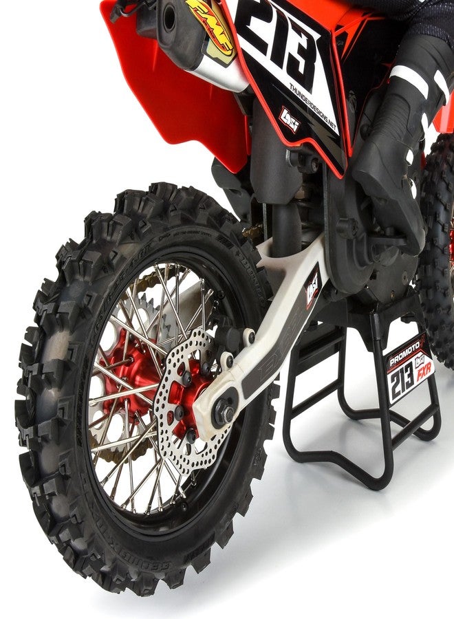 Pro-line Racing Dunlop Geomax MX14 V2 Bead CR4 Rear Tire MTD on Sleeve for Pro-Spec Aluminum Wheel PRO1024711 - Image 3