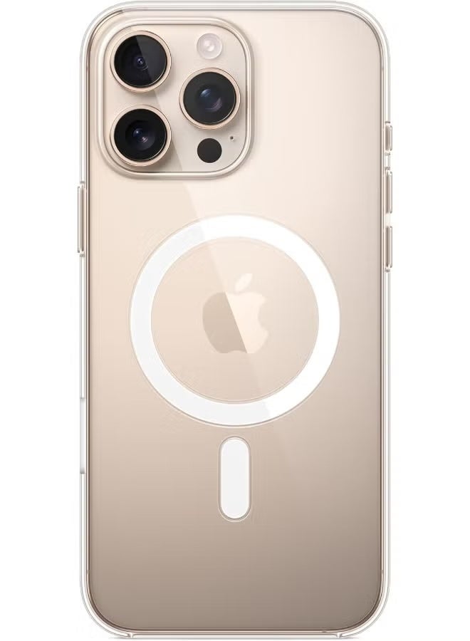 iPhone 16 Pro Max Clear Case with MagSafe – Shockproof Transparent Magnetic Back Cover with Anti-Yellow Protection & Slim Lightweight Design - Image 2
