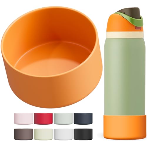 Affute Silicone Boot for Owala Water Bottle 32 oz, Anti-Slip Protective Sleeve for FreeSip/Twist/Flip Water Bottles, BPA Free, Bottom Bumper Cover Protects Water Bottles from Scratches(Camo Cool) - Image 1
