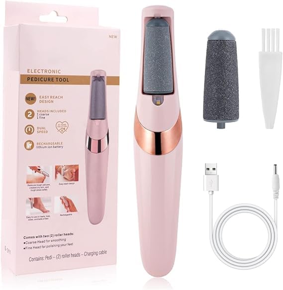 Botash Professional Callus Remover and Foot Scrubber Kit for Silky Smooth Feet Pedicure Machine with Dead Skin Remover Includes Pedicure Tools for Women1pcsmulticolour - Image 3