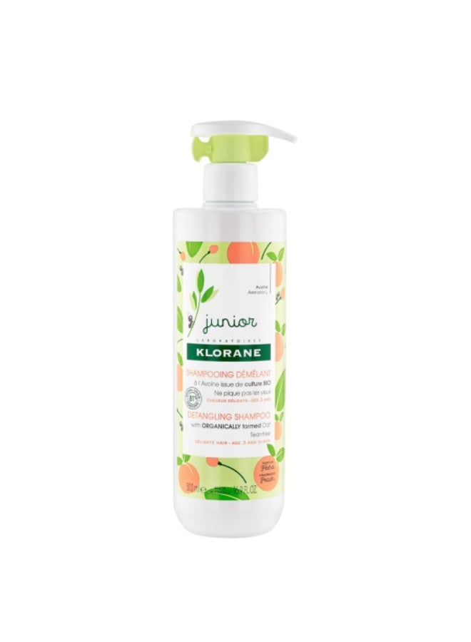 Klorane Junior Peach Detangling Shampoo 500ml - Image 1