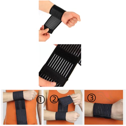 FANBODTA Elastic Breathable Wrap Ankle Extra Long Elastic Knee Wrap Compression Bandage Brace Support for Legs, Plantar Fasciitis, Stabilising Ligaments, Joint Pain, Squat, Basketball, Running, Tennis - Image 5