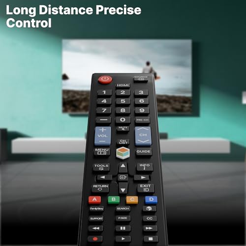 ZdalaMit Original LCD/LED Remote Control Compatible for Samsung Universal 10 LCD, LED URC-117 Remote Controller for Television with Multi Functions - Image 4