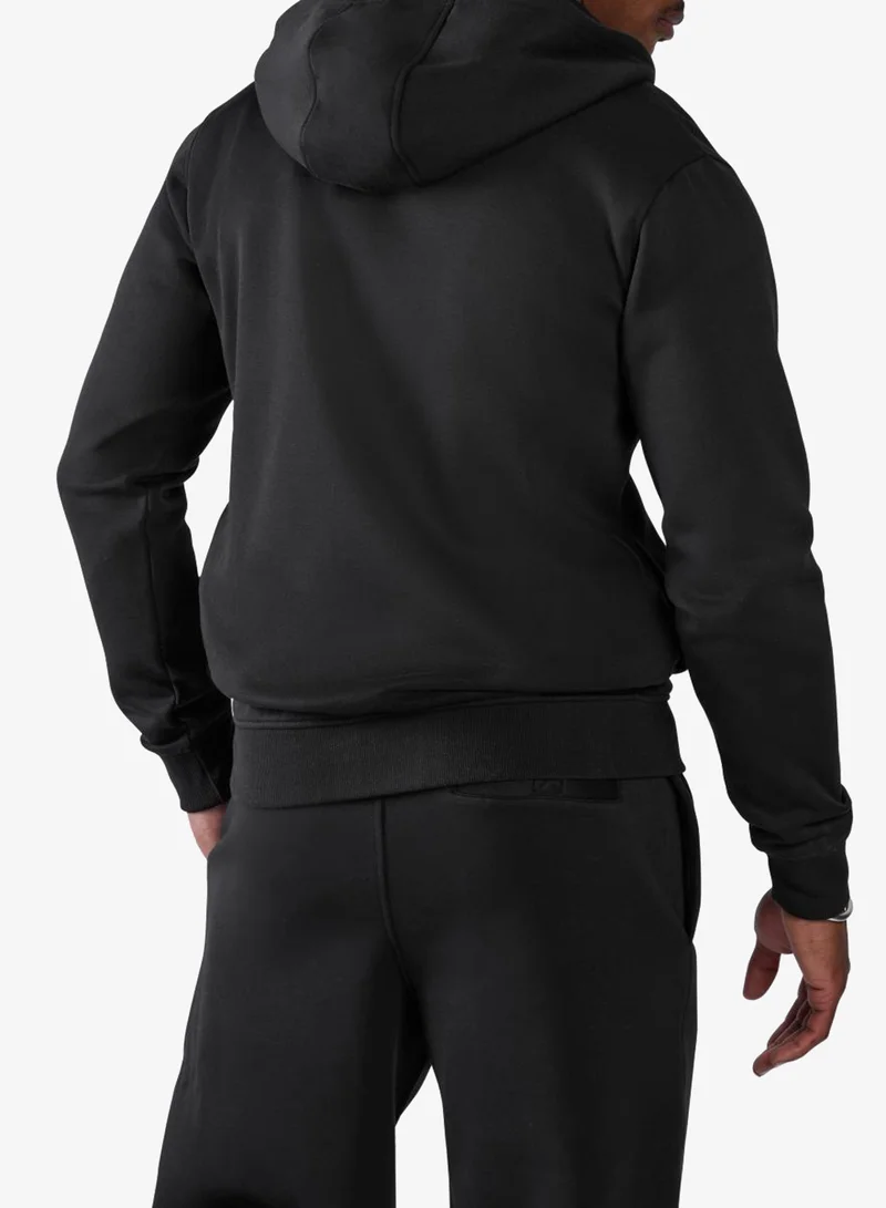 Reebok Identity 2 Colour Logo Fleece Hoodie