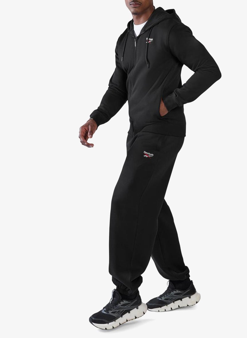 Reebok Identity 2 Colour Logo Fleece Hoodie - Image 3