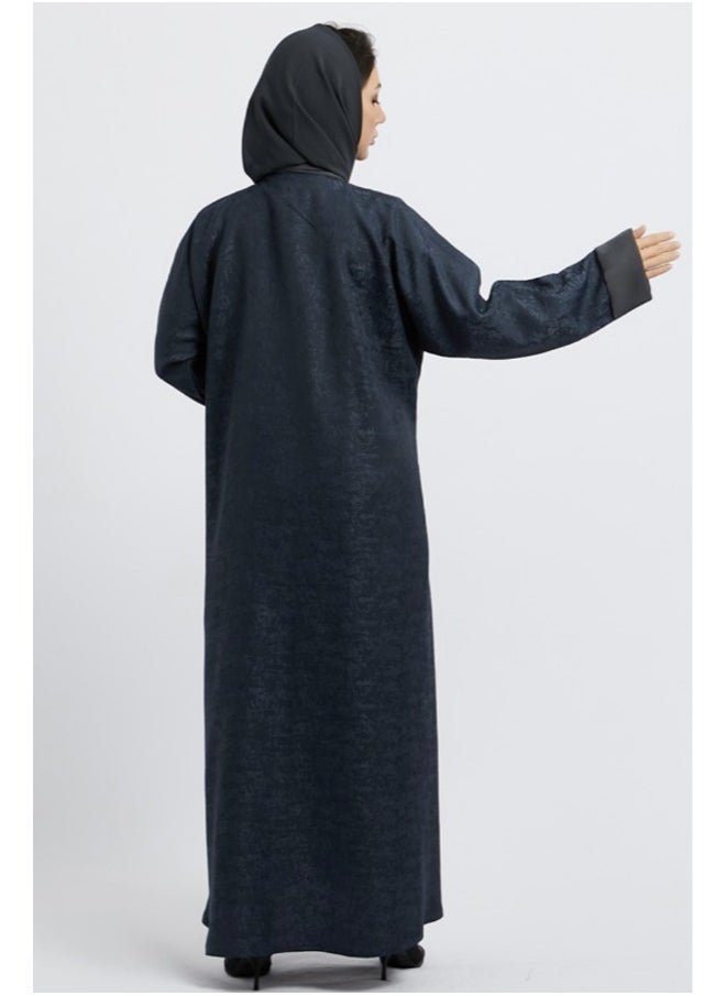 Evva Evva Luxury Saudi Abaya for Women – Elegant Open Front Modest Wear in Premium Fabric – Ideal for Ramadan, Eid, and Everyday Elegance  - Image 1