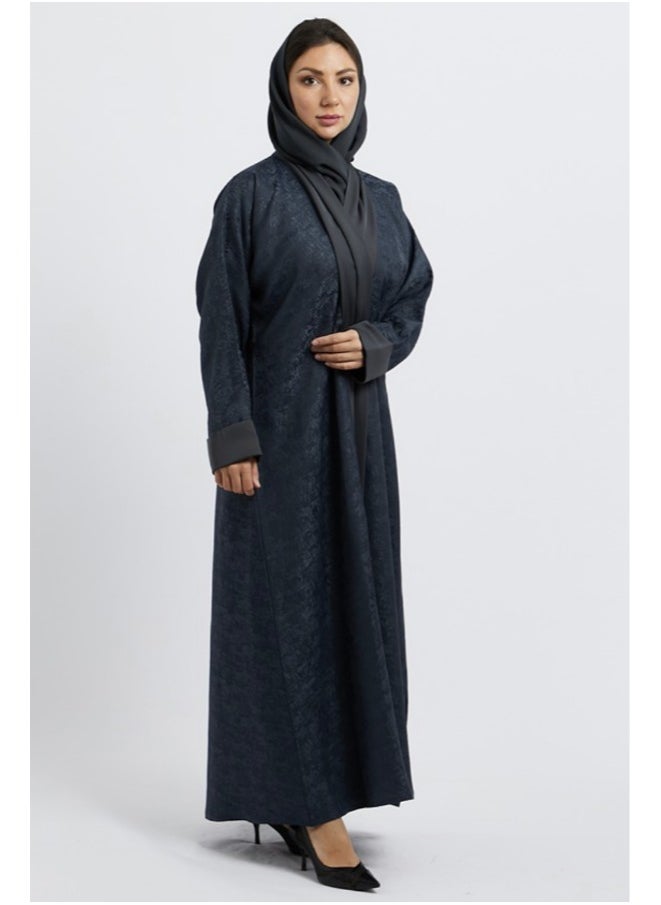 Evva Evva Luxury Saudi Abaya for Women – Elegant Open Front Modest Wear in Premium Fabric – Ideal for Ramadan, Eid, and Everyday Elegance  - Image 3