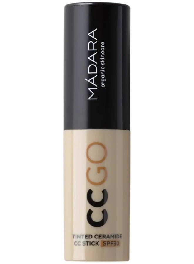 Mádara CC GO Tinted Ceramide CC Stick SPF30 100 Mocha 13g - Image 1