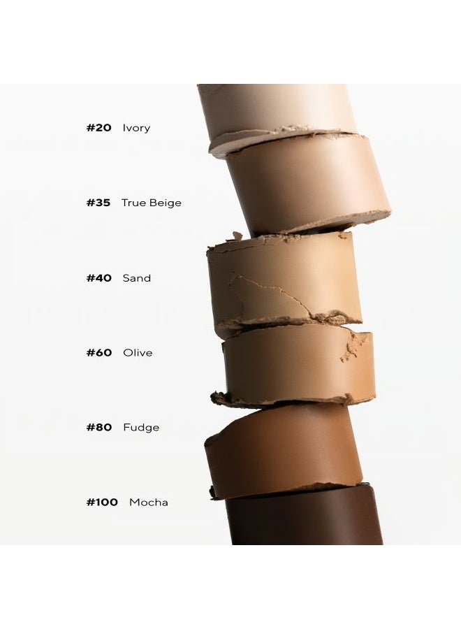 Mádara CC GO Tinted Ceramide CC Stick SPF30 100 Mocha 13g - Image 3