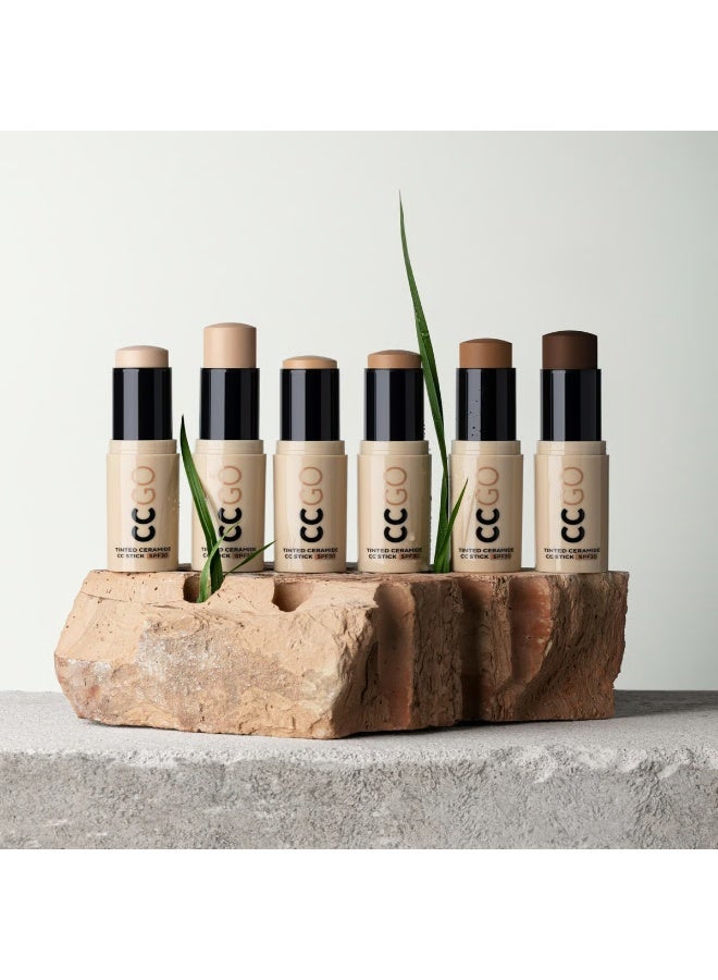 Mádara CC GO Tinted Ceramide CC Stick SPF30 100 Mocha 13g - Image 2