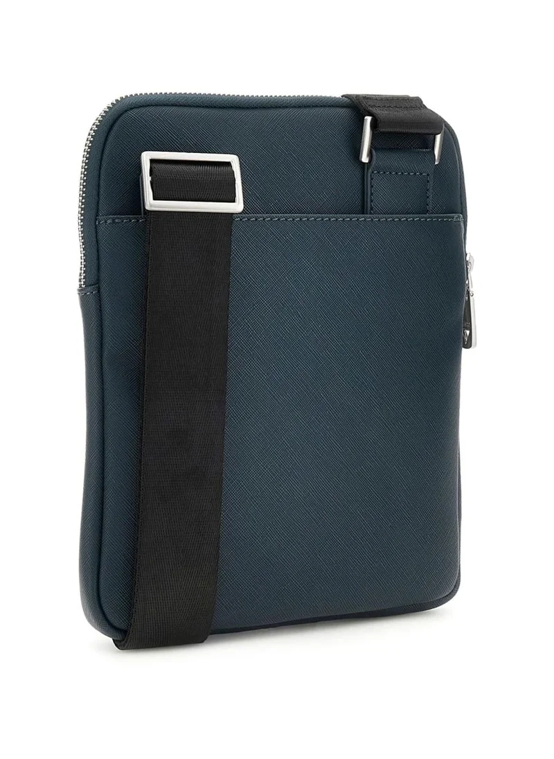 GUESS Casual Saffiano Crossbody Bag