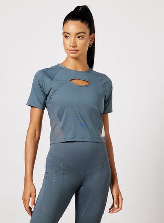 First Mile Running Crop Top