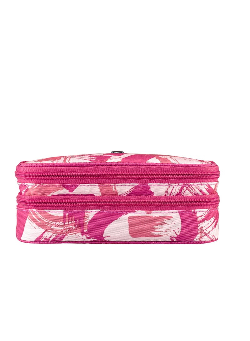 Wenger Back To School Two-Compartment School Pencil Case Pink School 653114 - Image 2