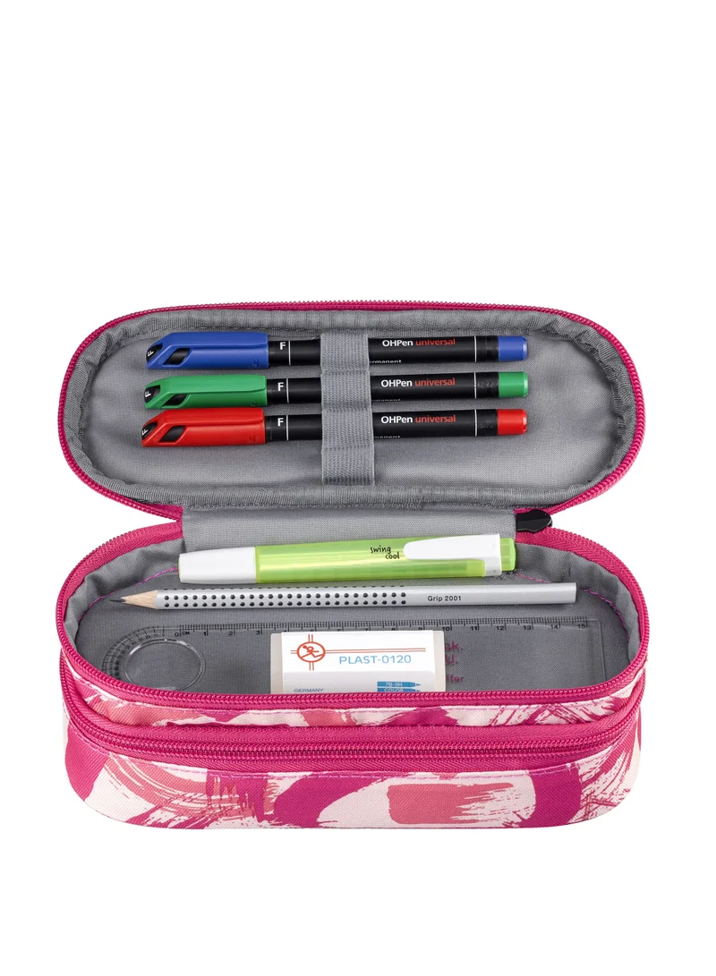 Wenger Back To School Two-Compartment School Pencil Case Pink School 653114