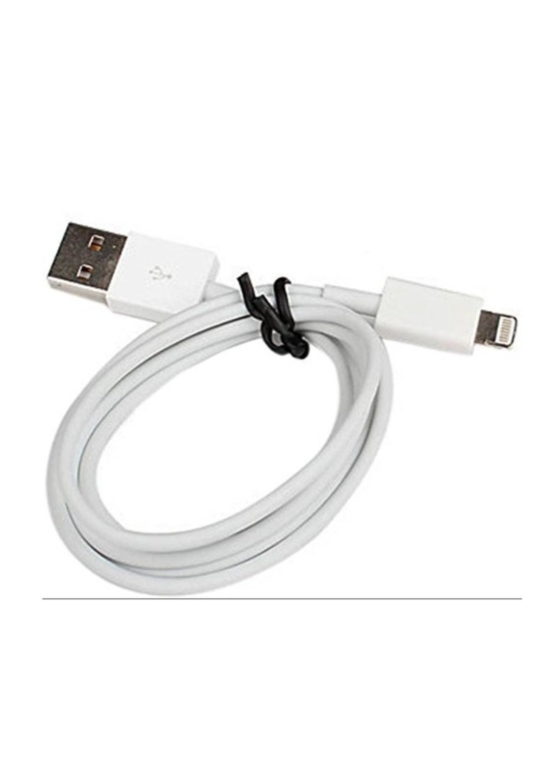 Raxoom "Efficient USB Data Sync Charger Cable for Apple Mobile Devices - White" - Image 4