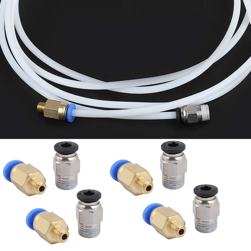 Pneumatic Fitting Kit for 1 75mm 3D Printer with PTFE Tube 4mm OD Accessories - Image 2