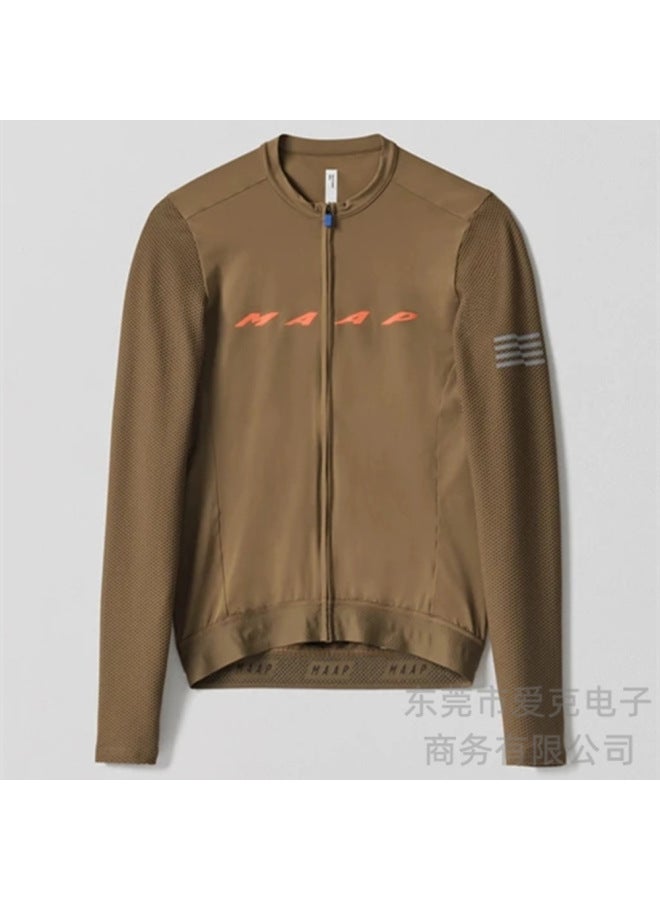 Spring And Autumn Breathable Outdoor Mountain Bike Clothes Top New Maap Cycling Clothes Sports Long Sleeve Men And Women