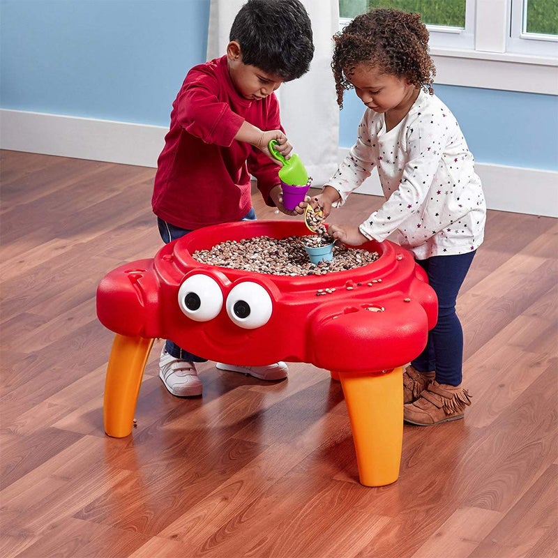 Step2 Crabbie Sand Table, Kids Sand Activity Sensory Table, 4 Piece Accessory Kit, Toddler Summer Outdoor Toys, Ages 1.5 - 6 Years Old - Image 3