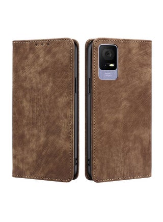 Case Cover For TCL 405 / 406 / 408 RFID Anti-theft Brush Magnetic Leather Phone Case Brown - pzsku/Z404D7C236E9AD4B91715Z/45/_/1712265621/b1fab2bc-fe61-4a14-b580-7a71d5e20198