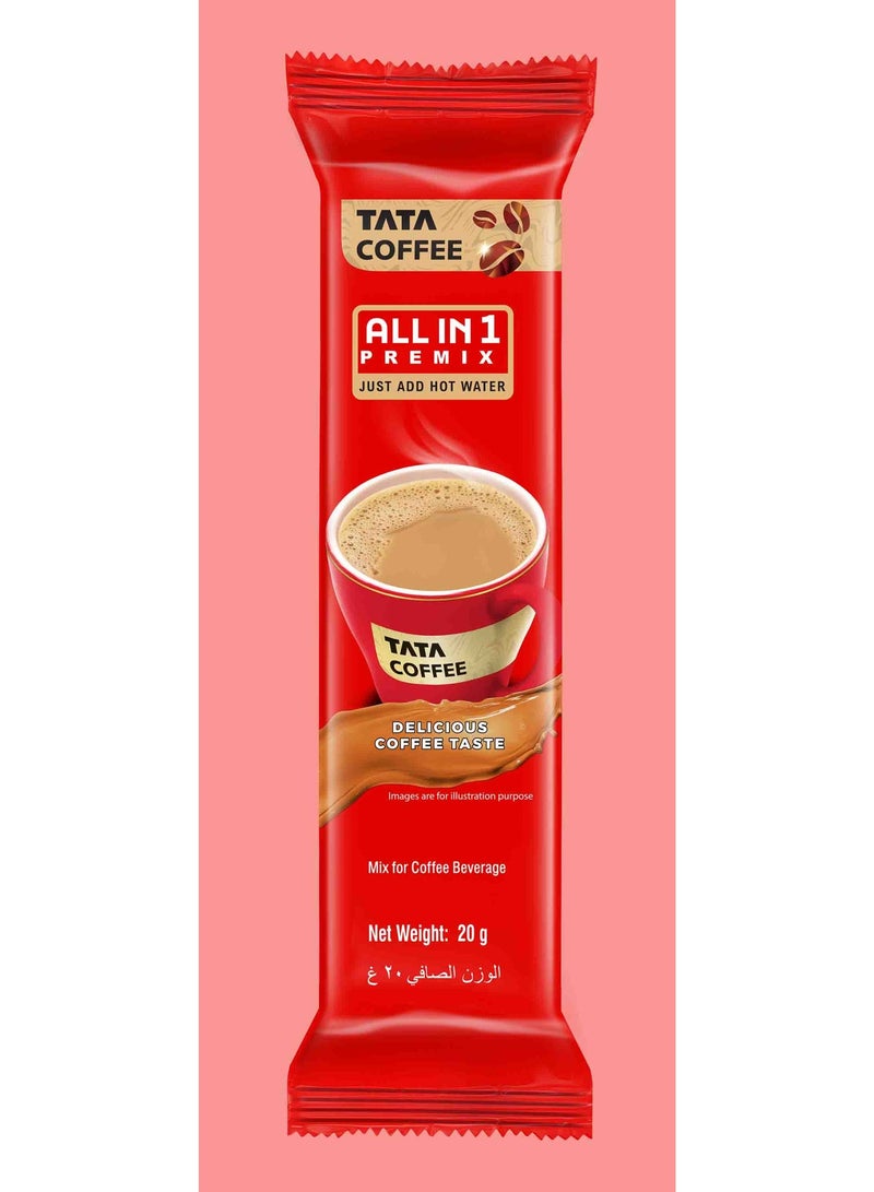 Tata Coffee All in 1 Premix Box (24 Sachets x 20gm) - Image 2