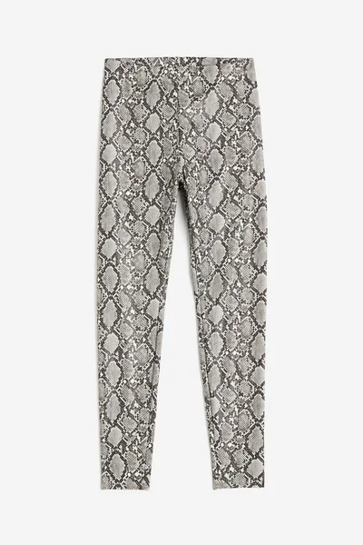 اتش اند ام Printed High Waist Leggings
