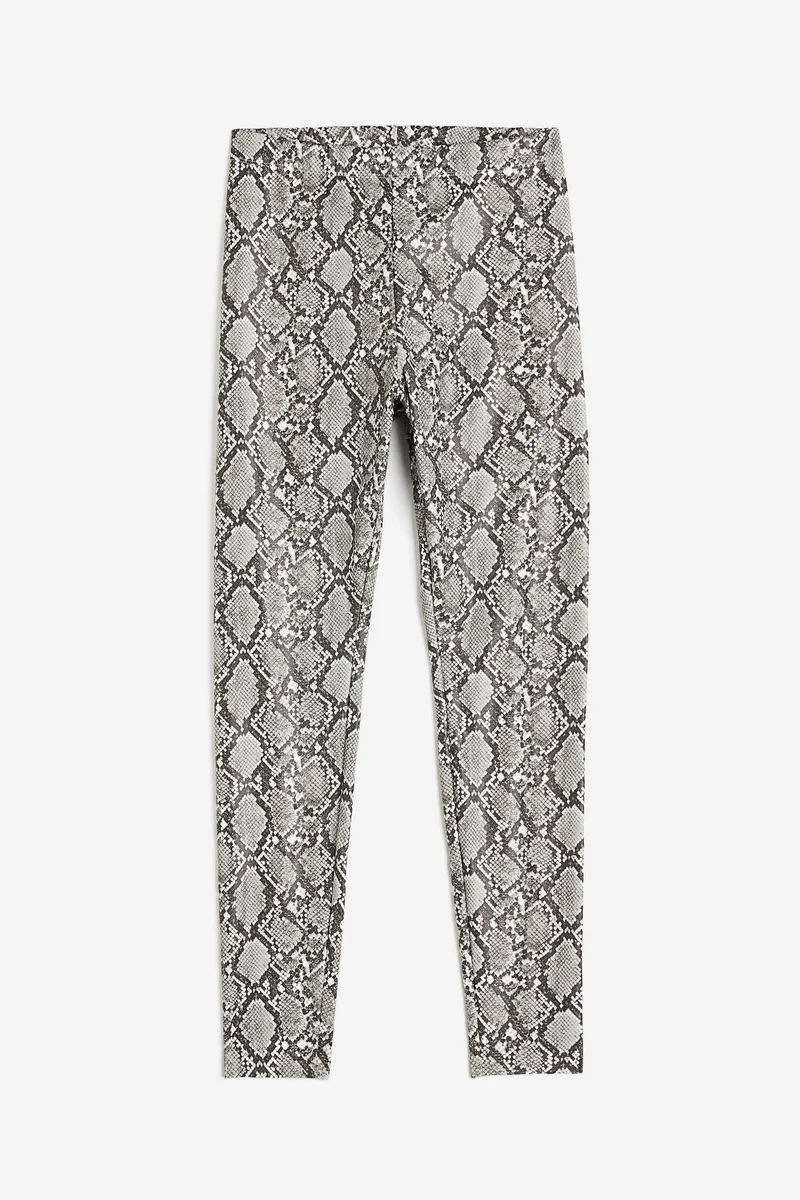 اتش اند ام Printed High Waist Leggings