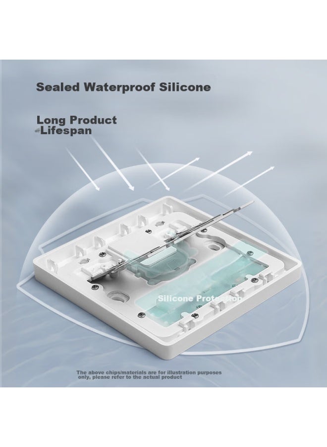 Advent Doorbell, No Battery Required, Self-powered, Wireless, Waterproof, Home Call Button, Fh861-313 - Image 4