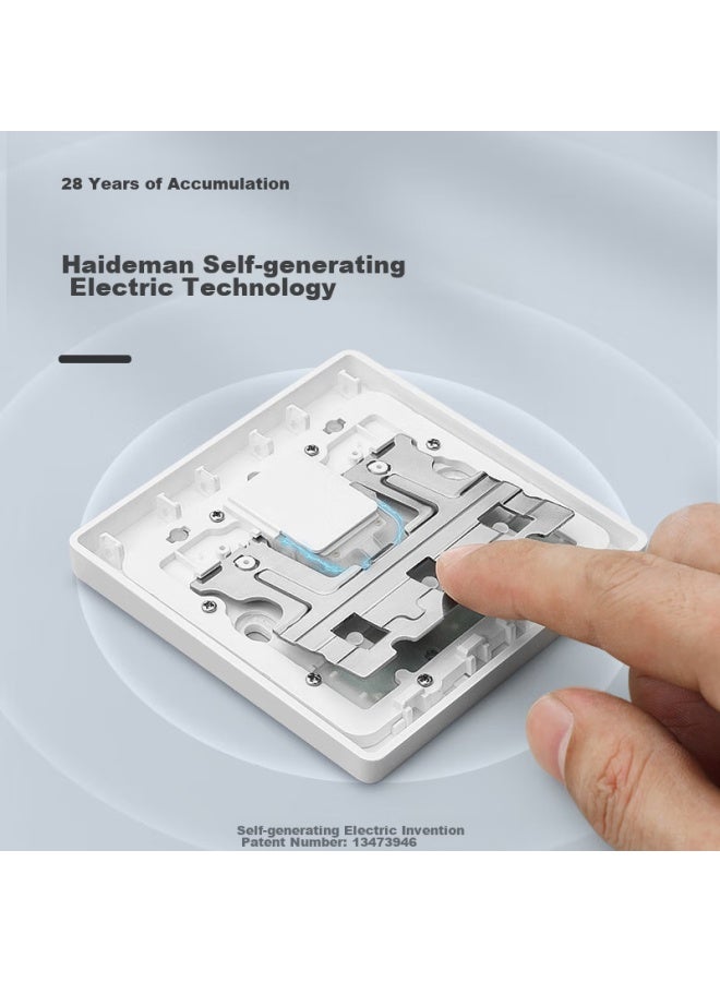 Advent Doorbell, No Battery Required, Self-powered, Wireless, Waterproof, Home Call Button, Fh861-313 - Image 3