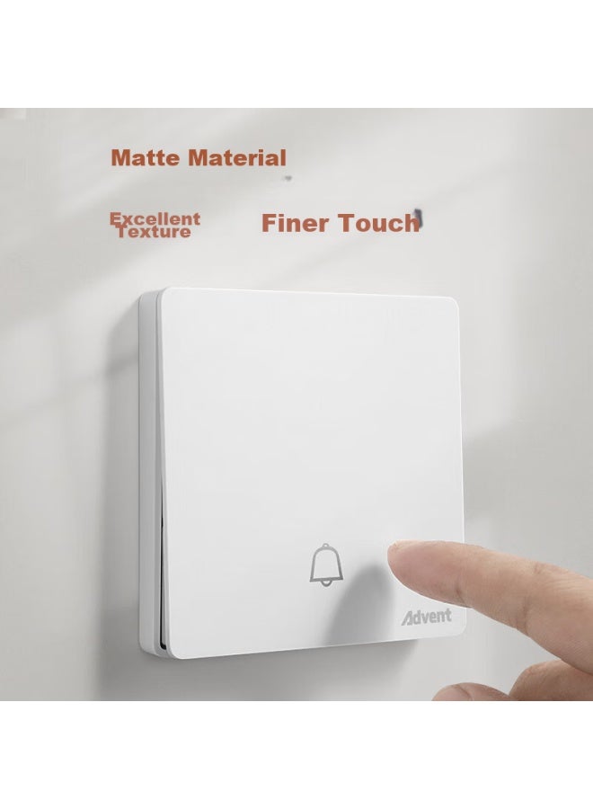Advent Doorbell, No Battery Required, Self-powered, Wireless, Waterproof, Home Call Button, Fh861-313 - Image 2