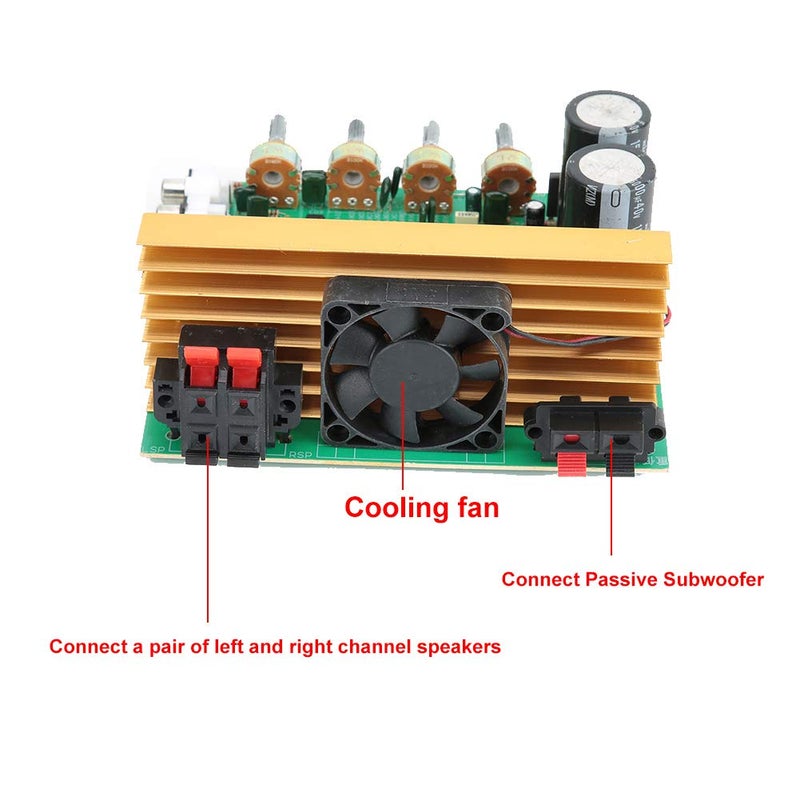 ViaGasaFamido 240W 2.1 قناة لوحة مكبر الصوت بلوتوث مسرح منزلي صوتي - Image 5