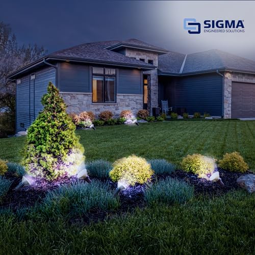 SIGMA ENGINEERED SOLUTIONS 14792GN Spike-A-Lite Spotlight Holder, Bronze, 1-pack - Image 3