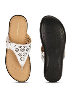 Hush Puppies Hush Puppies Women's HILTON_TP E Slippers (5741064_WHITE_6 UK)  - Image 4