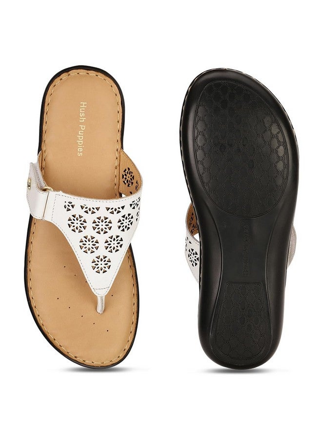 Hush Puppies Women's HILTON_TP E Slippers (5741064_WHITE_6 UK) - Image 4