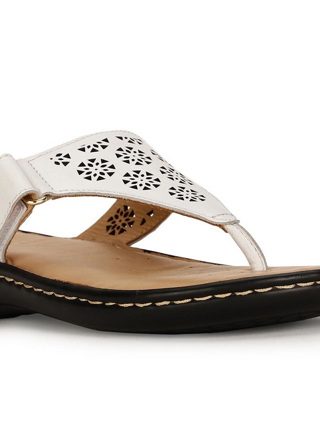 Hush Puppies Women's HILTON_TP E Slippers (5741064_WHITE_6 UK) - Image 5