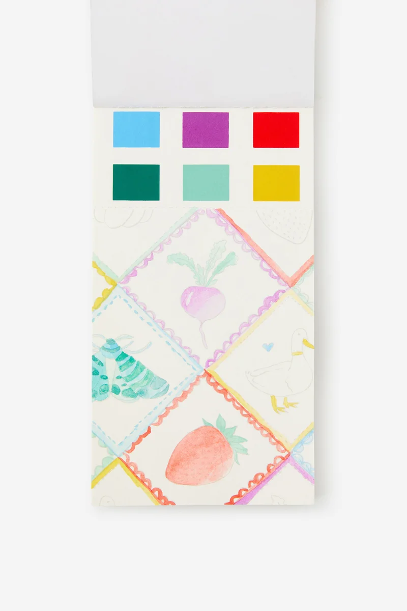 تايبو Watercolour Postcard Pad