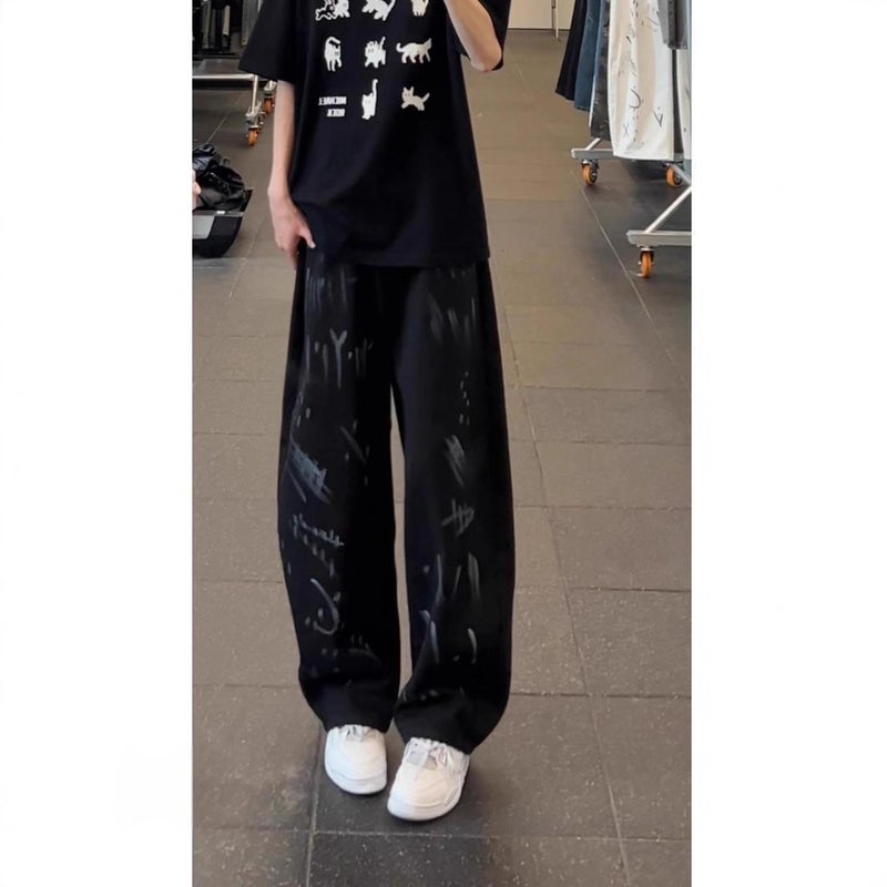 Unisex Classic Denim Jeans Loose Fit Daily Outdoor Wear - Image 3