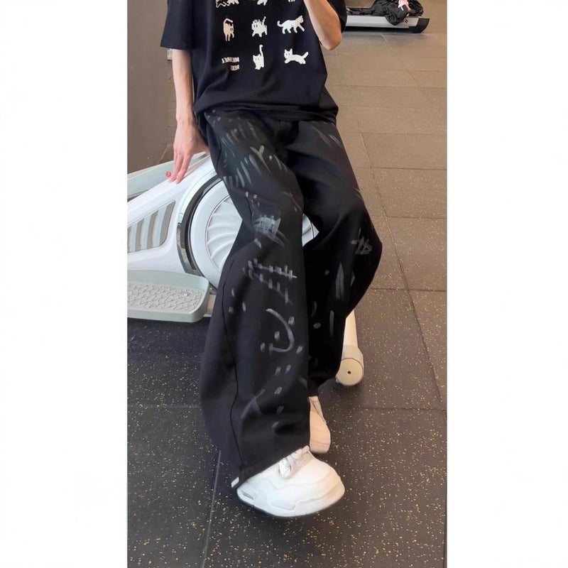Unisex Classic Denim Jeans Loose Fit Daily Outdoor Wear - Image 5