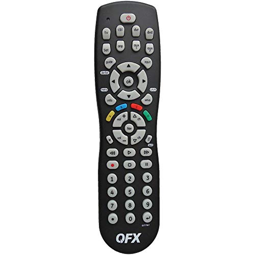QFX 8-in-1 Universal Remote with Glow-in-The-Dark Buttons (REM-8) - Image 4