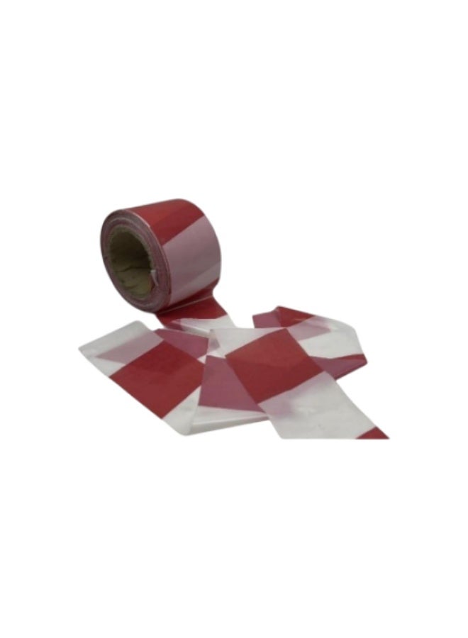 red/white warning tape 2-inch