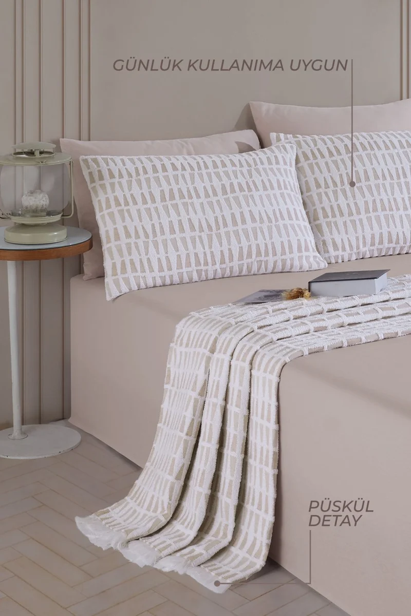 Elart Joli Bedspread Single Ecru